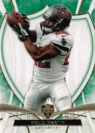 2013 Topps Supreme - Green #99 - Doug Martin - Tampa Bay Buccaneers