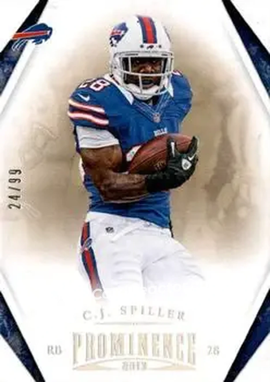 2013 Panini Prominence - Platinum #11 - C.J. Spiller - Buffalo Bills - Front