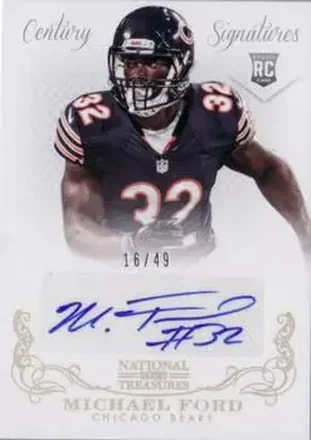 2013 Panini National Treasures - Century Gold #313 - Michael Ford - Chicago Bears