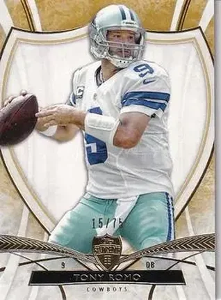 2013 Topps Supreme - Sepia #12 - Tony Romo - Dallas Cowboys