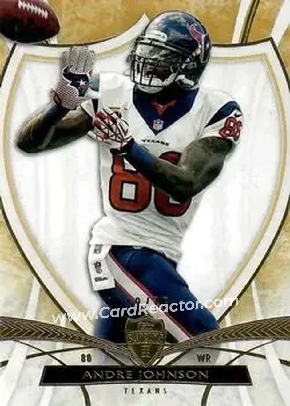 2013 Topps Supreme - Sepia #21 - Andre Johnson - Houston Texans - Front
