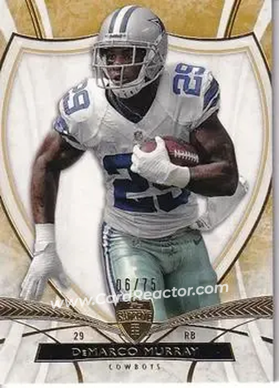 2013 Topps Supreme - Sepia #24 - DeMarco Murray - Dallas Cowboys - Front
