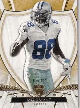 2013 Topps Supreme - Sepia #33 - Dez Bryant - Dallas Cowboys