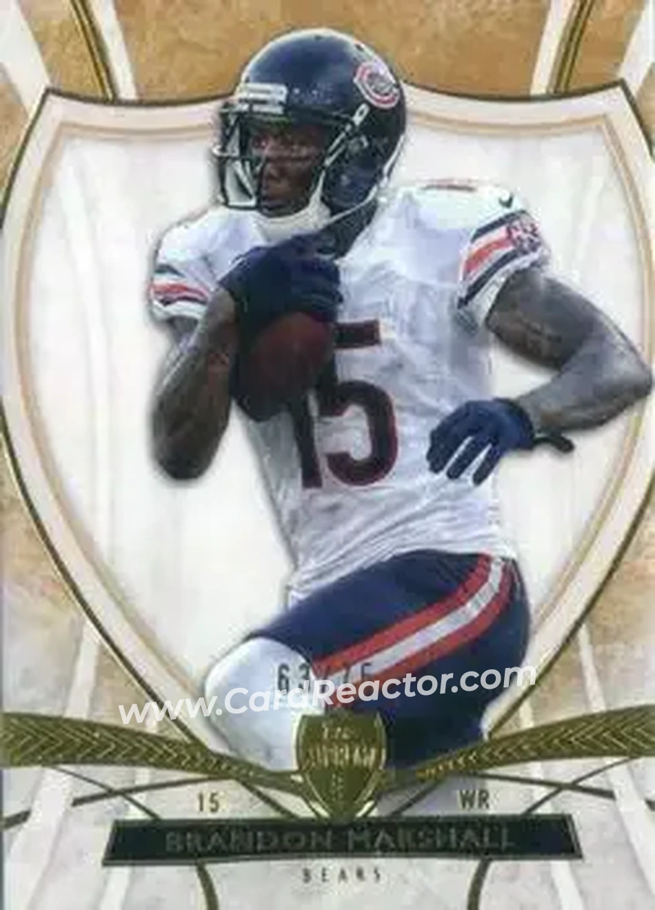 2013 Topps Supreme - Sepia #45 - Brandon Marshall - Chicago Bears - Front