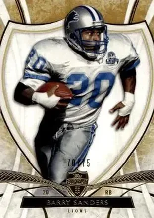 2013 Topps Supreme - Sepia #56 - Barry Sanders - Detroit Lions