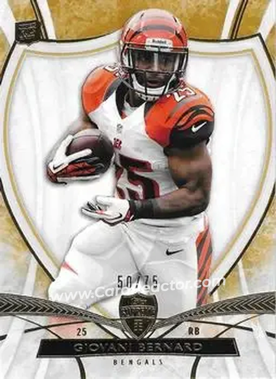 2013 Topps Supreme - Sepia #69 - Giovani Bernard - Cincinnati Bengals - Front