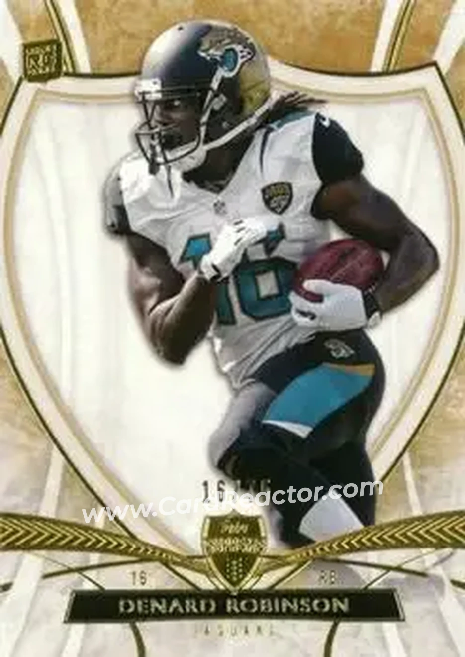 2013 Topps Supreme - Sepia #70 - Denard "Shoelace" Robinson - Jacksonville Jaguars - Front