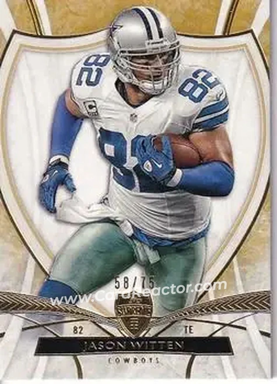 2013 Topps Supreme - Sepia #74 - Jason Witten - Dallas Cowboys - Front