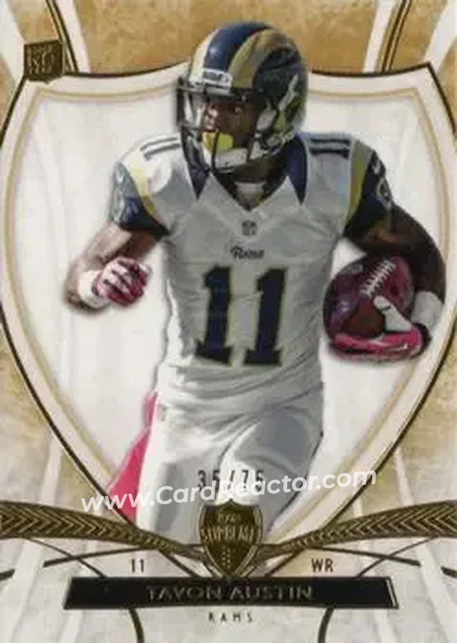 2013 Topps Supreme - Sepia #75 - Tavon Austin - St. Louis Rams - Front