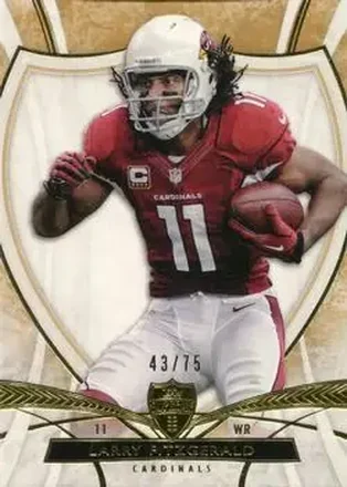 2013 Topps Supreme - Sepia #85 - Larry Fitzgerald - Arizona Cardinals