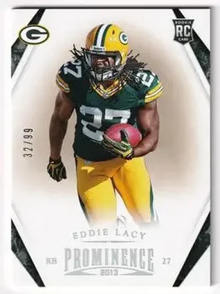 2013 Panini Prominence - Platinum #130 - Eddie Lacy - Green Bay Packers