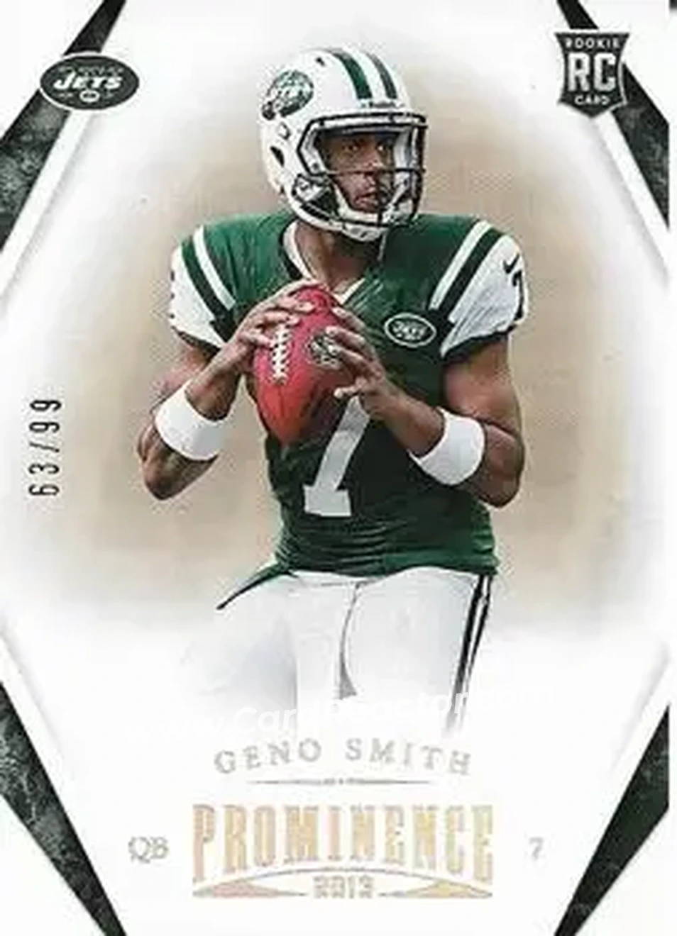 2013 Panini Prominence - Platinum #136 - Geno Smith - New York Jets - Front