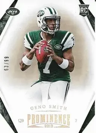 2013 Panini Prominence - Platinum #136 - Geno Smith - New York Jets