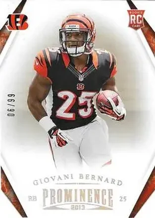 2013 Panini Prominence - Platinum #137 - Giovani Bernard - Cincinnati Bengals