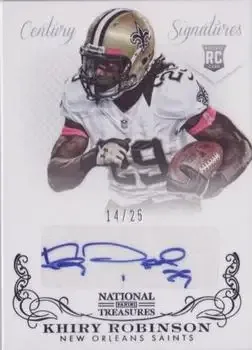2013 Panini National Treasures feature card
