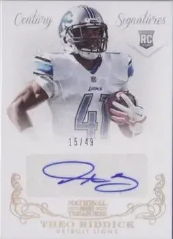 2013 Panini National Treasures feature card