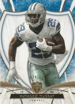 2013 Topps Supreme - Blue #24 - DeMarco Murray - Dallas Cowboys