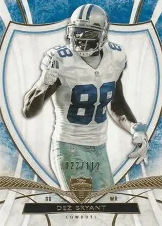 2013 Topps Supreme - Blue #33 - Dez Bryant - Dallas Cowboys