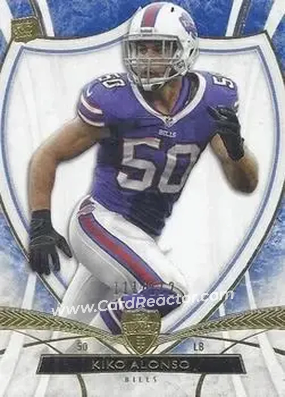 2013 Topps Supreme - Blue #59 - Kiko Alonso - Buffalo Bills - Front