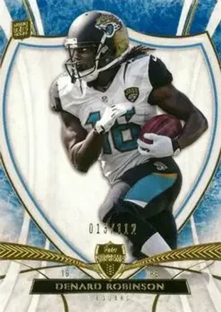 2013 Topps Supreme - Blue #70 - Denard "Shoelace" Robinson - Jacksonville Jaguars