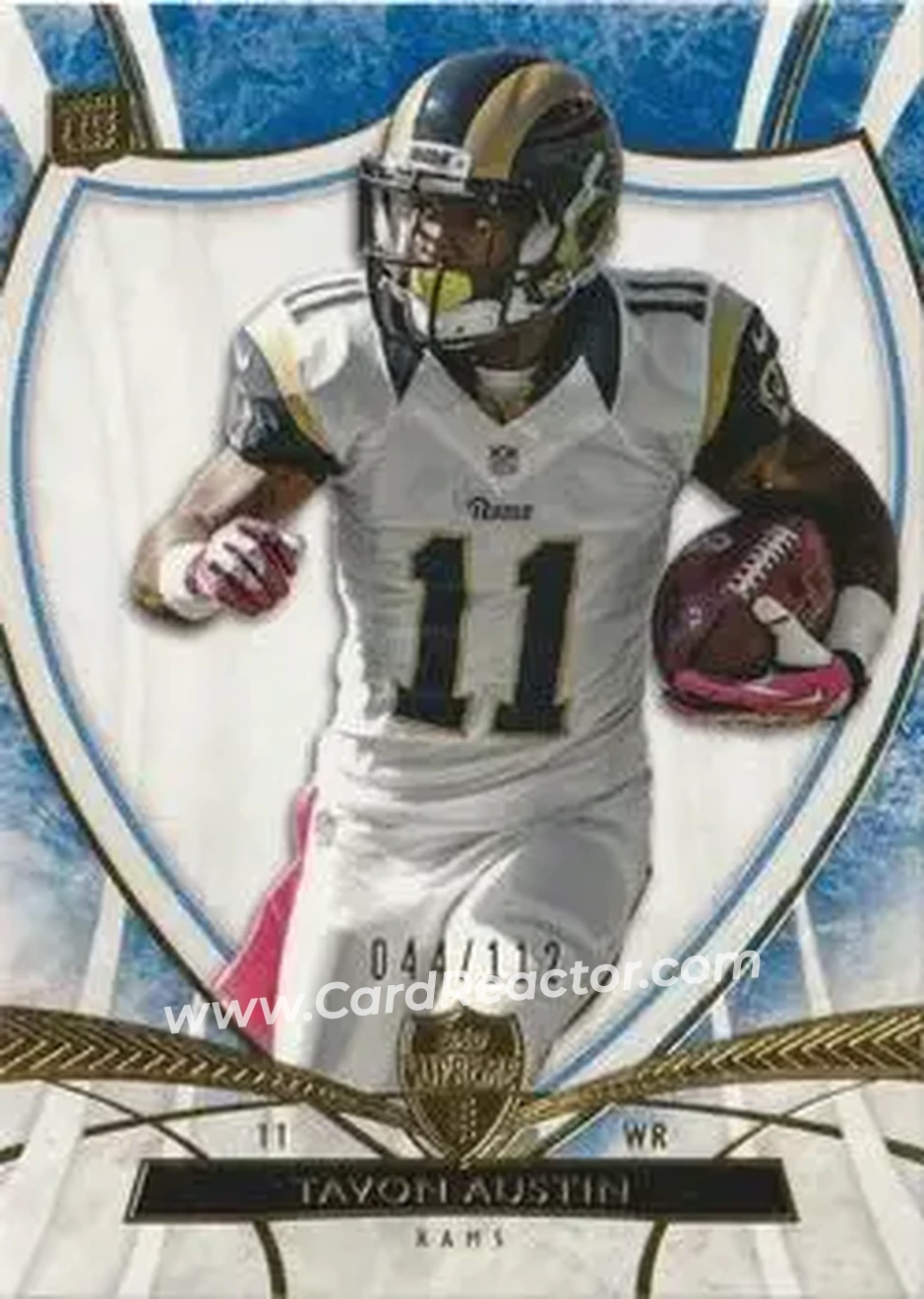 2013 Topps Supreme - Blue #75 - Tavon Austin - St. Louis Rams - Front 2013 Topps Supreme - Blue #75 - Tavon Austin - St. Louis Rams - Front