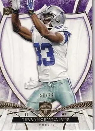 2013 Topps Supreme - Violet #40 - Terrance Williams - Dallas Cowboys