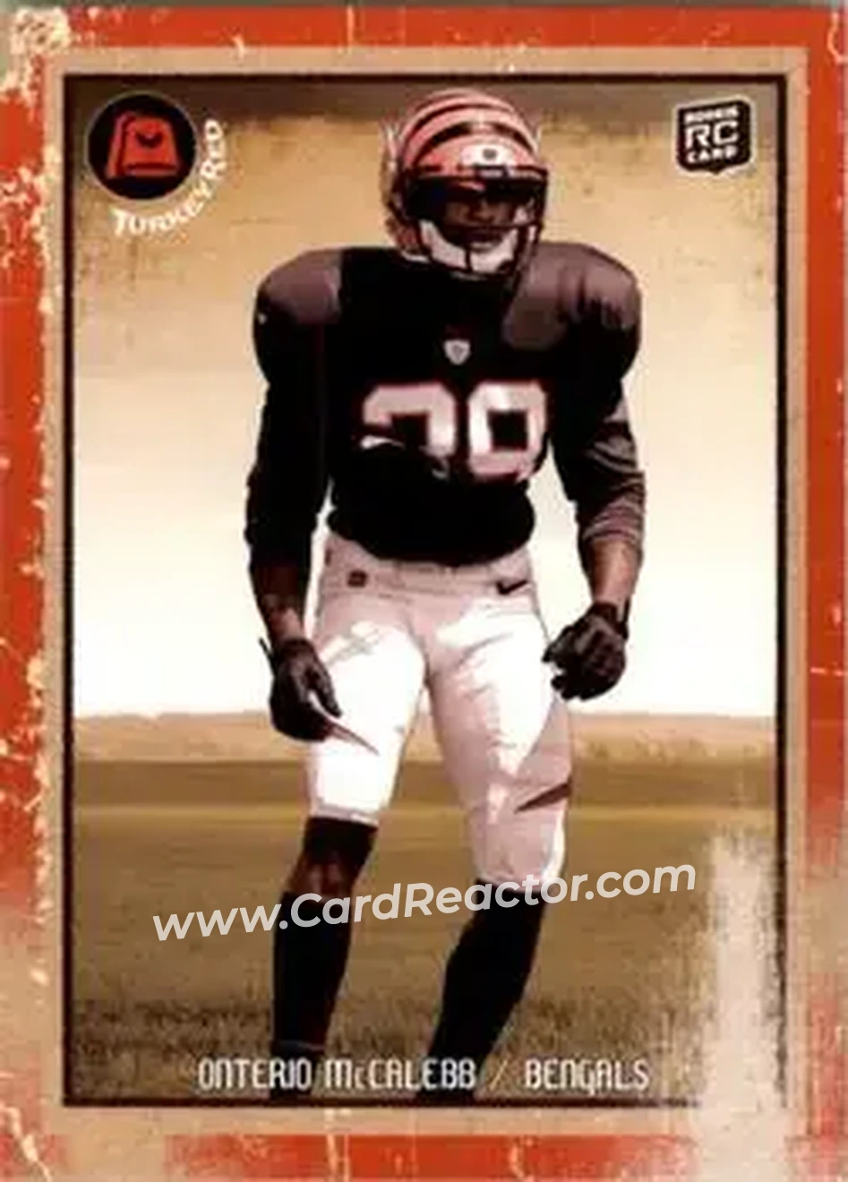 2013 Topps Turkey Red #2 - Onterio McCalebb - Cincinnati Bengals - Front