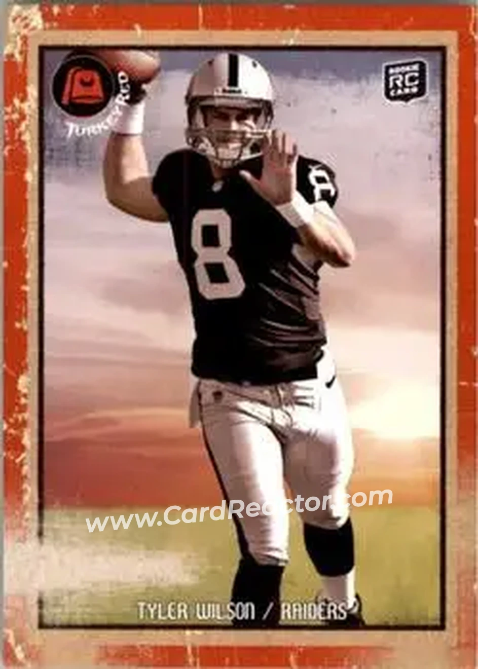 2013 Topps Turkey Red #3 - Tyler Wilson - Oakland Raiders - Front