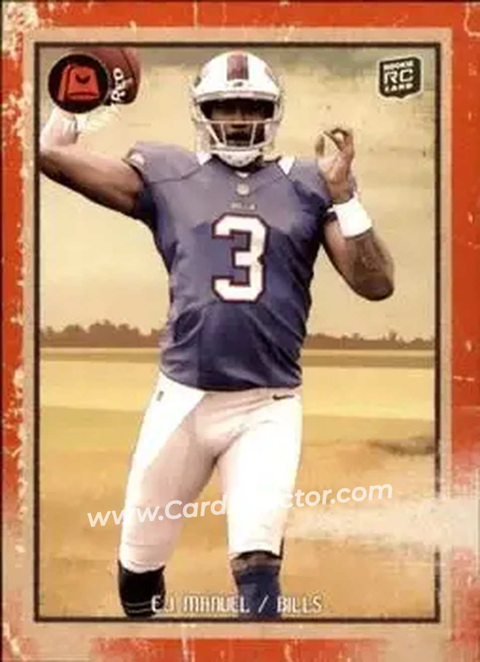 2013 Topps Turkey Red #4b - EJ Manuel - Buffalo Bills - Front