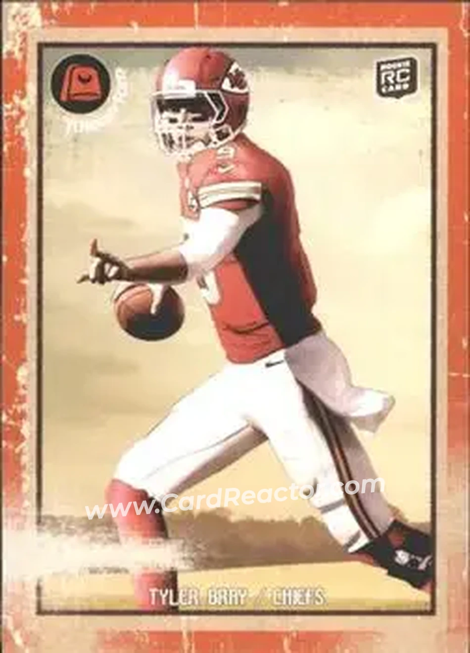 2013 Topps Turkey Red #6 - Tyler Bray - Kansas City Chiefs - Front