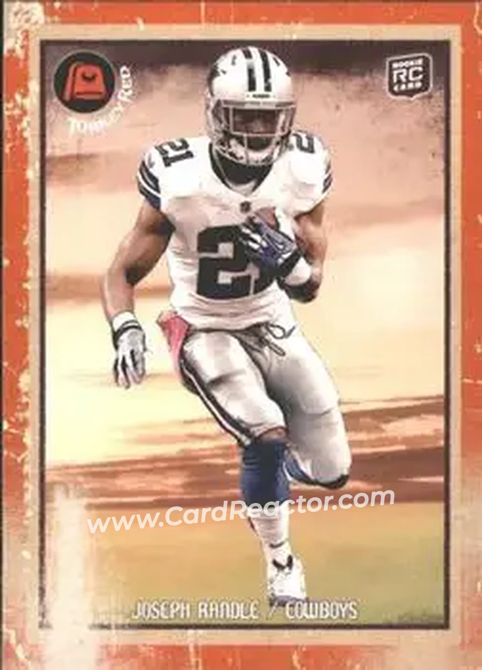 2013 Topps Turkey Red #7 - Joseph Randle - Dallas Cowboys - Front