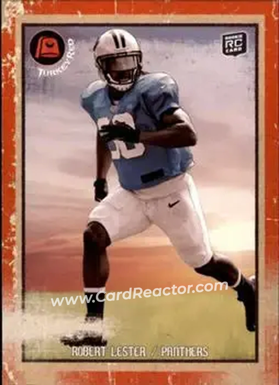 2013 Topps Turkey Red #13 - Robert Lester - Carolina Panthers - Front