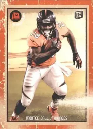 2013 Topps Turkey Red #18 - Montee Ball - Denver Broncos