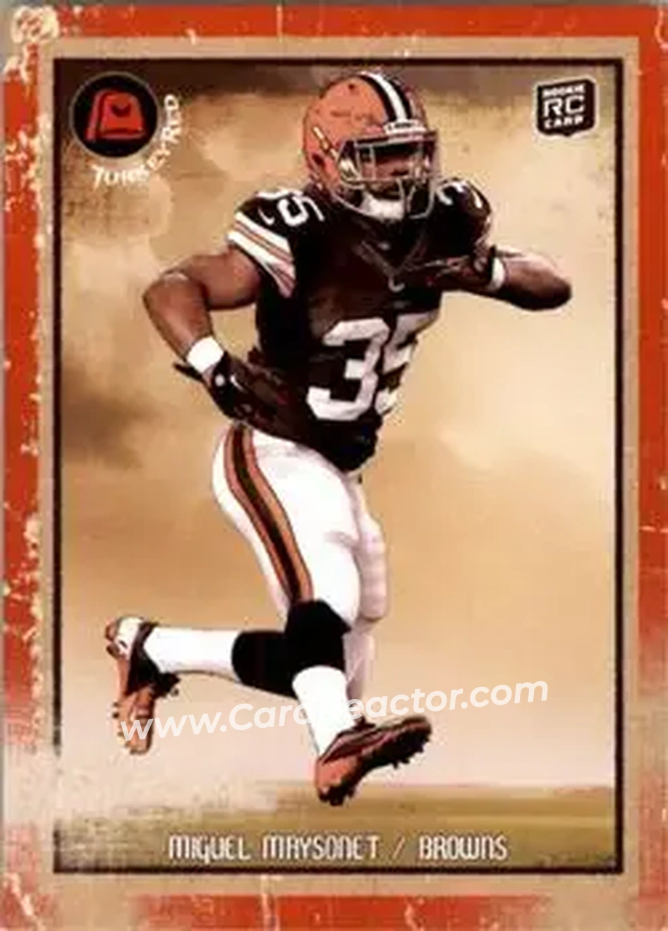 2013 Topps Turkey Red #25 - Miguel Maysonet - Cleveland Browns - Front
