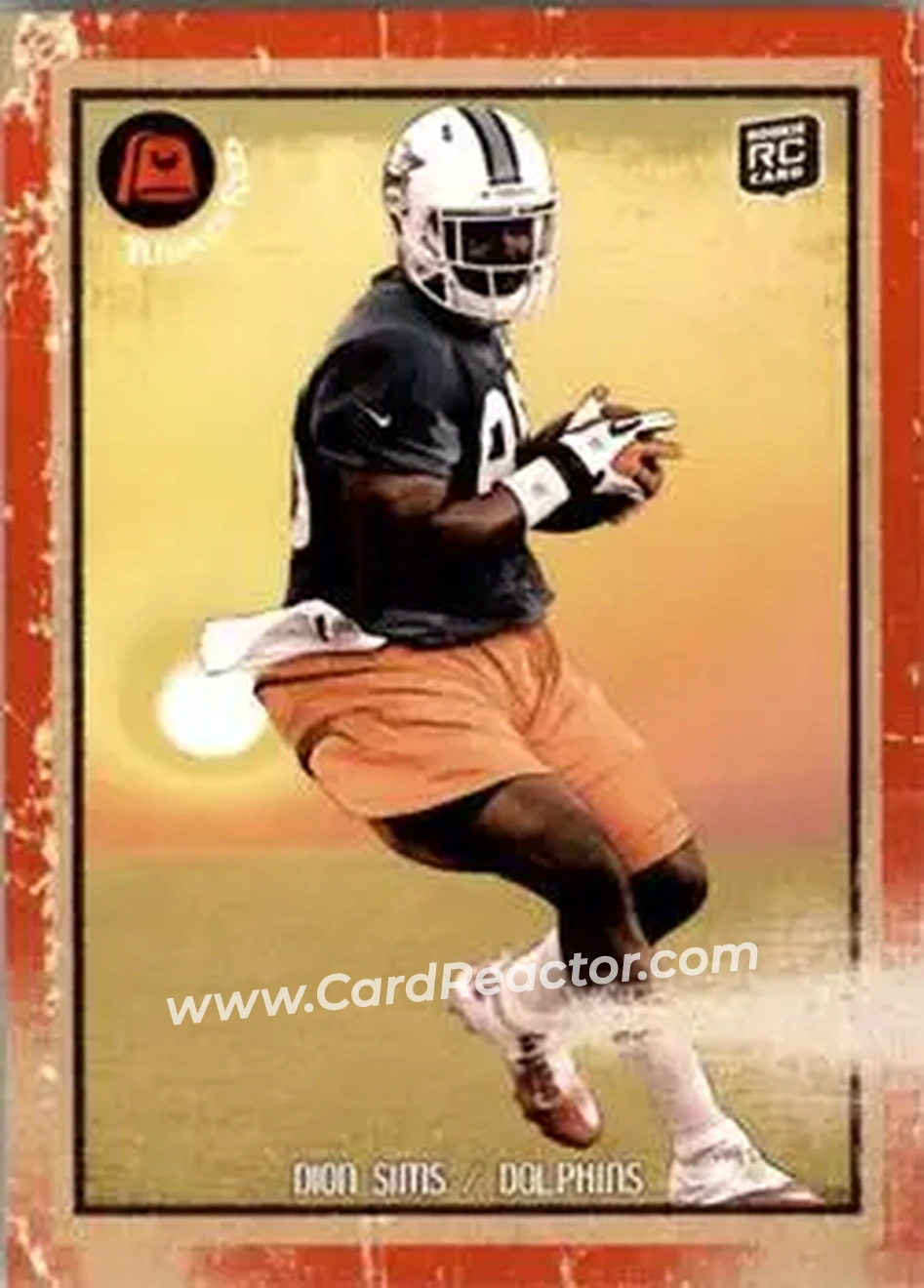 2013 Topps Turkey Red #29 - Dion Sims - Miami Dolphins - Front