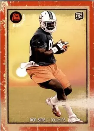 2013 Topps Turkey Red #29 - Dion Sims - Miami Dolphins