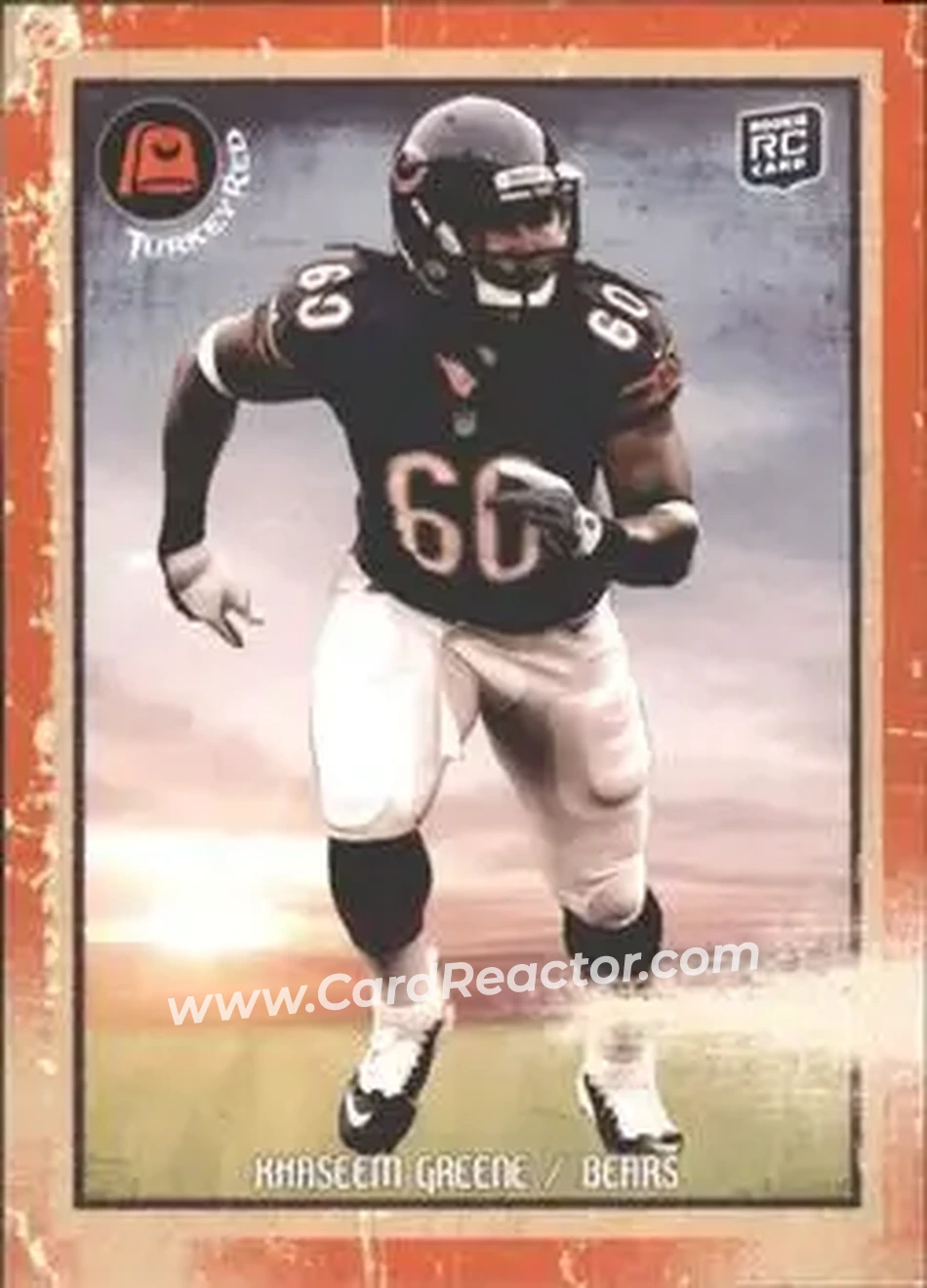 2013 Topps Turkey Red #30 - Khaseem Greene - Chicago Bears - Front