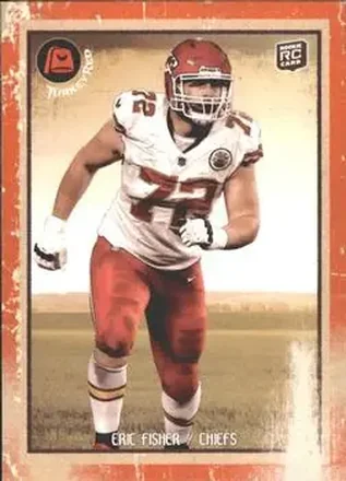 2013 Topps Turkey Red #35 - Eric Fisher - Kansas City Chiefs