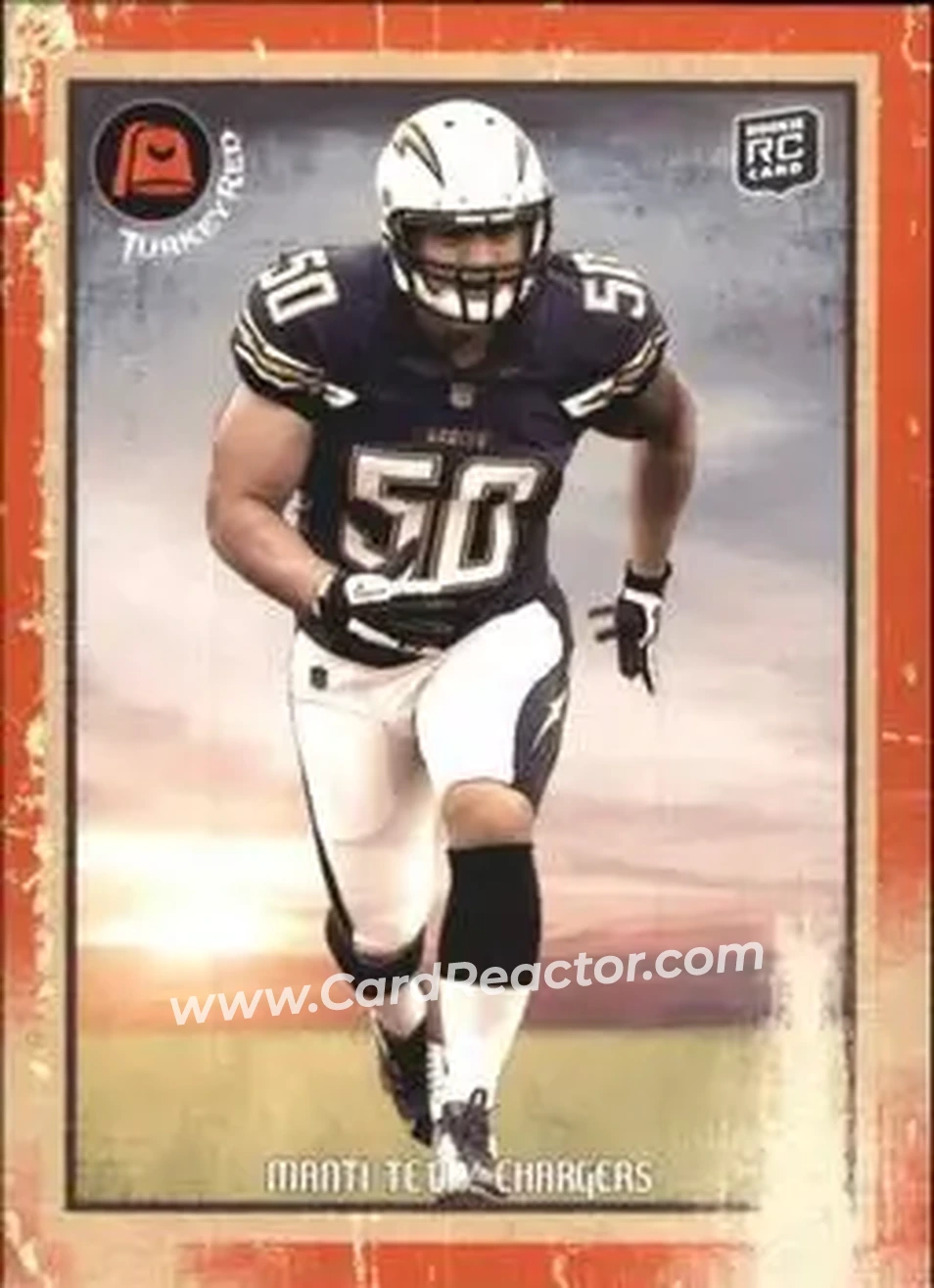 2013 Topps Turkey Red #40b - Manti Te'o - San Diego Chargers - Front