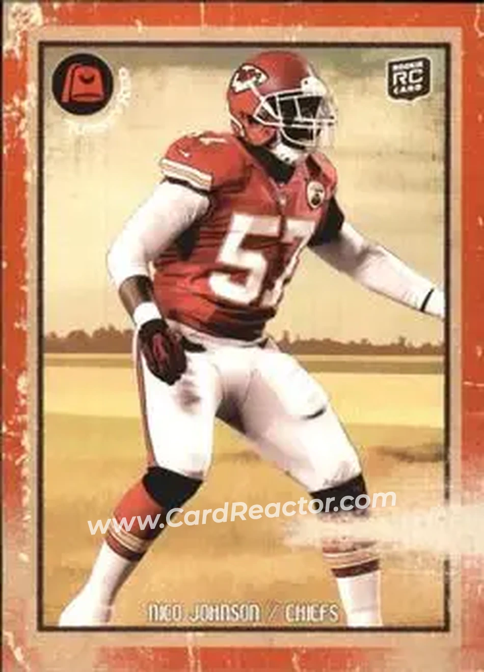 2013 Topps Turkey Red #44 - Nico Johnson - Kansas City Chiefs