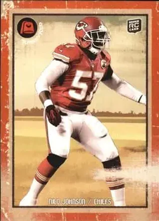 2013 Topps Turkey Red #44 - Nico Johnson - Kansas City Chiefs