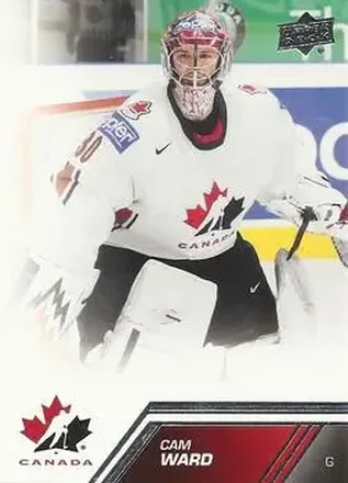 2013 Upper Deck Team Canada #1 - Cam Ward - Canada