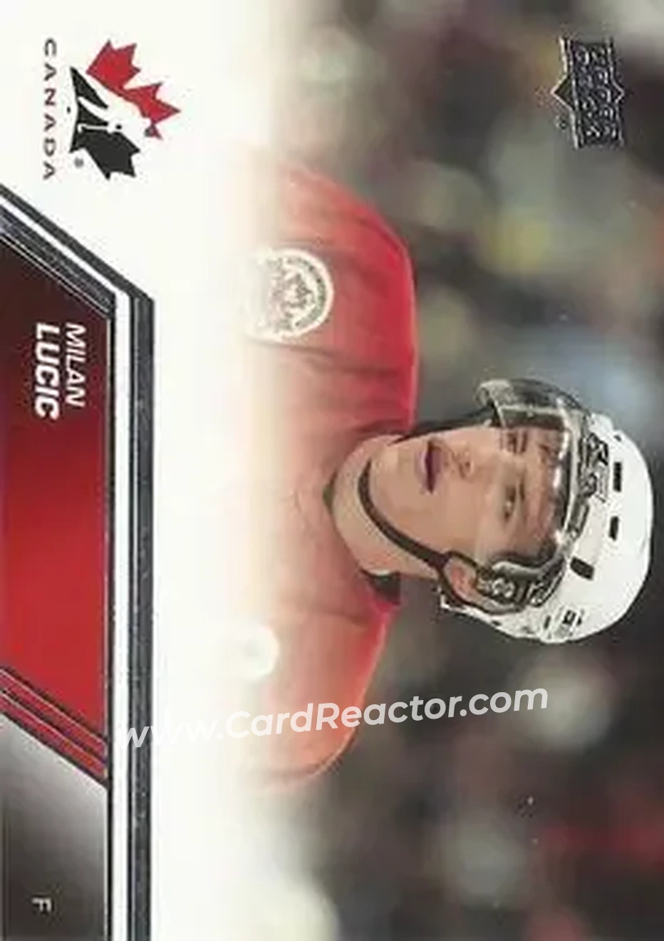 2013 Upper Deck Team Canada #3 - Milan Lucic - Canada - Front