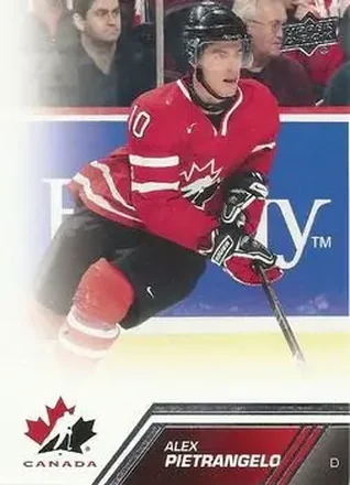 2013 Upper Deck Team Canada #4 - Alex Pietrangelo - Canada