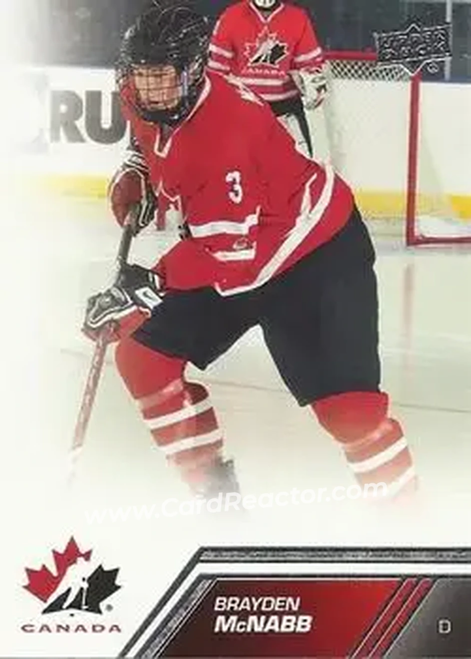 2013 Upper Deck Team Canada #16 - Brayden McNabb - Canada - Front