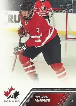 2013 Upper Deck Team Canada #16 - Brayden McNabb - Canada