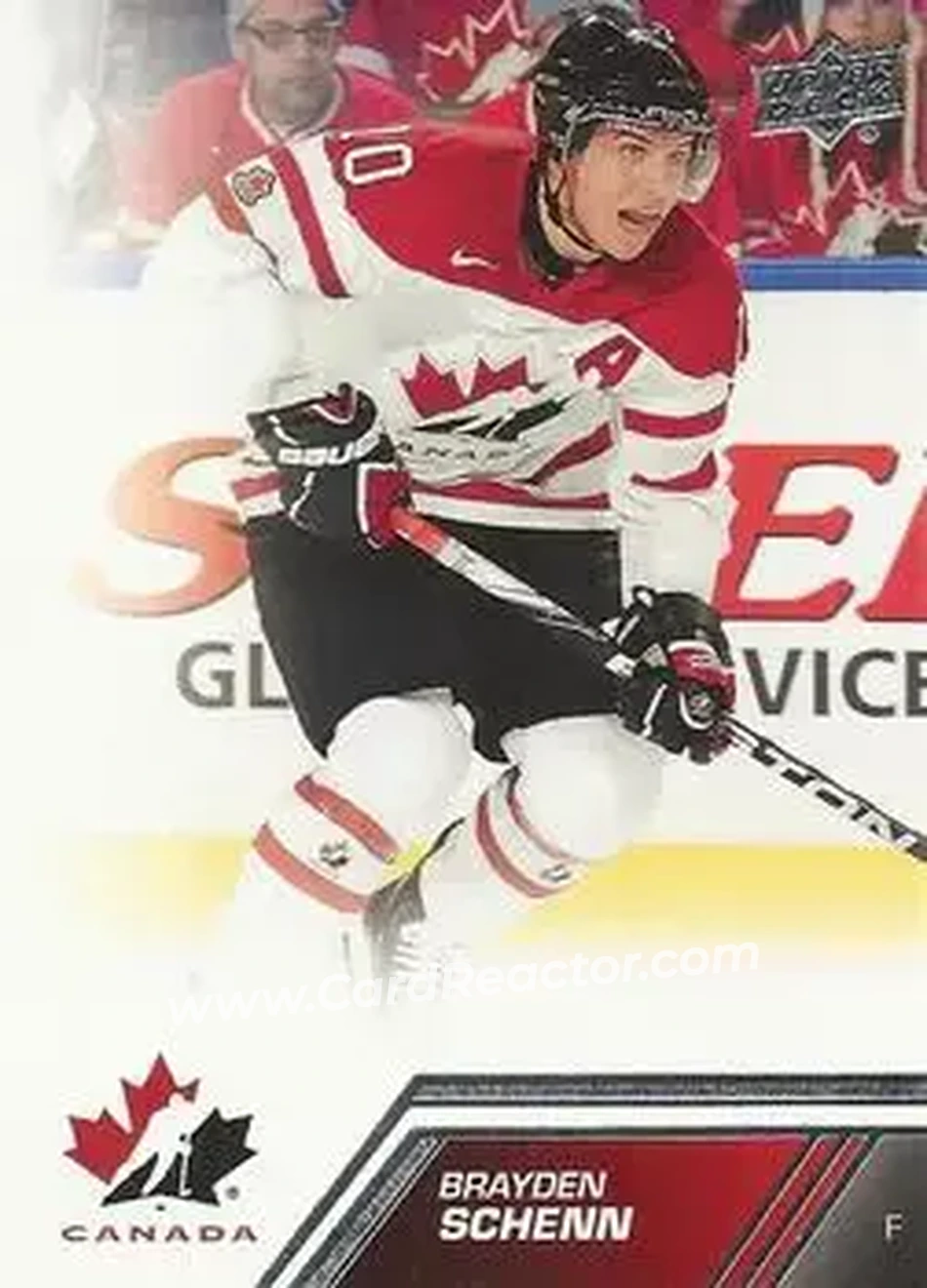 2013 Upper Deck Team Canada #17 - Brayden Schenn - Canada - Front
