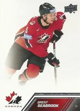 2013 Upper Deck Team Canada #20 Brent Seabrook