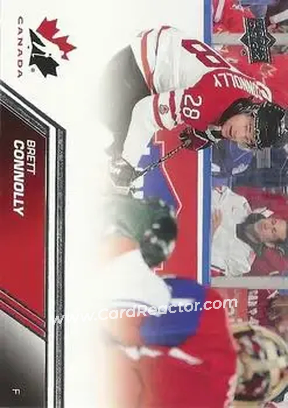 2013 Upper Deck Team Canada #21 - Brett Connolly - Canada - Front