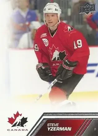 2013 Upper Deck Team Canada #24 - Steve Yzerman - Canada